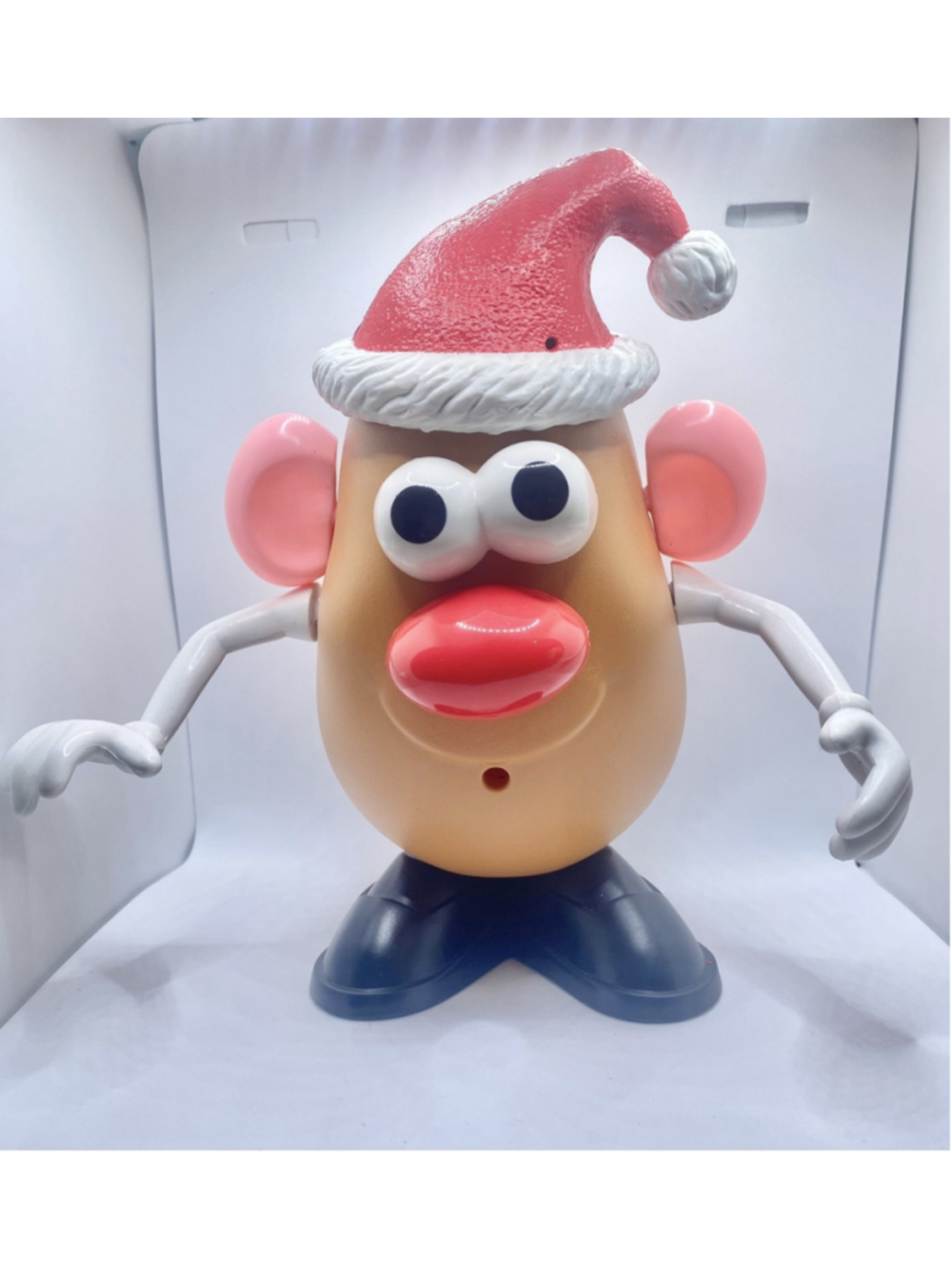 Vintage 1985 Playskool Mr. Potato Head Santa Christmas Hat Toy